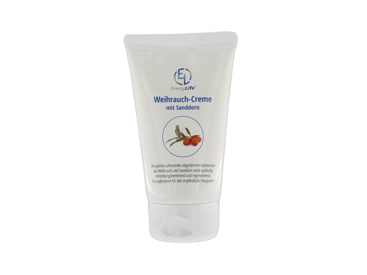 Weihrauch-Creme mit Sanddorn, 150 ml - ###GRP_DESCRIPTION###