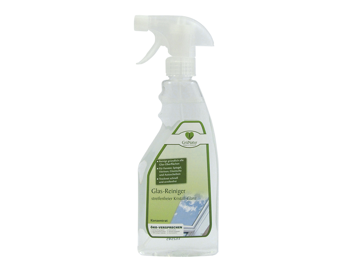Glas-Reiniger (mit Sprayer beigelegt), 500 ml - ###GRP_DESCRIPTION###