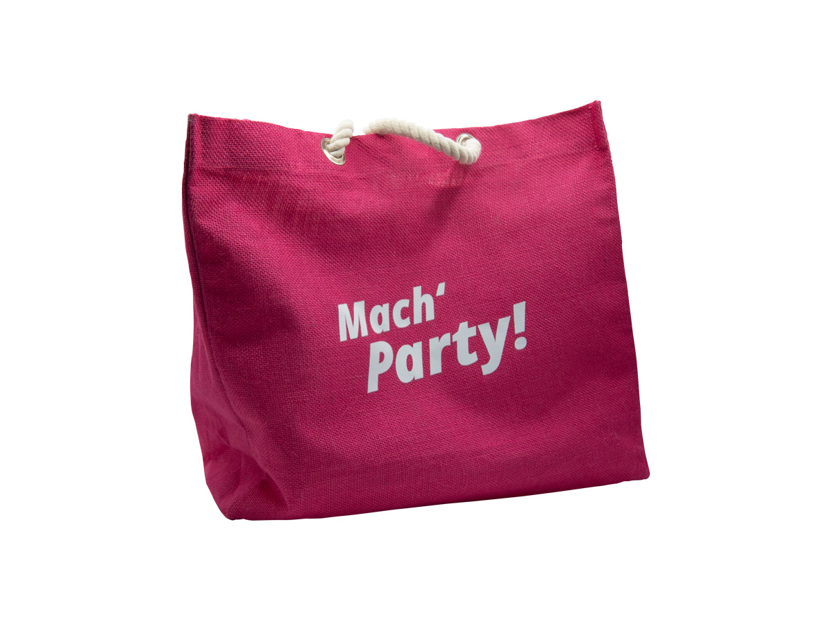 Jutetasche mit Kordelgriffen - ###GRP_DESCRIPTION###