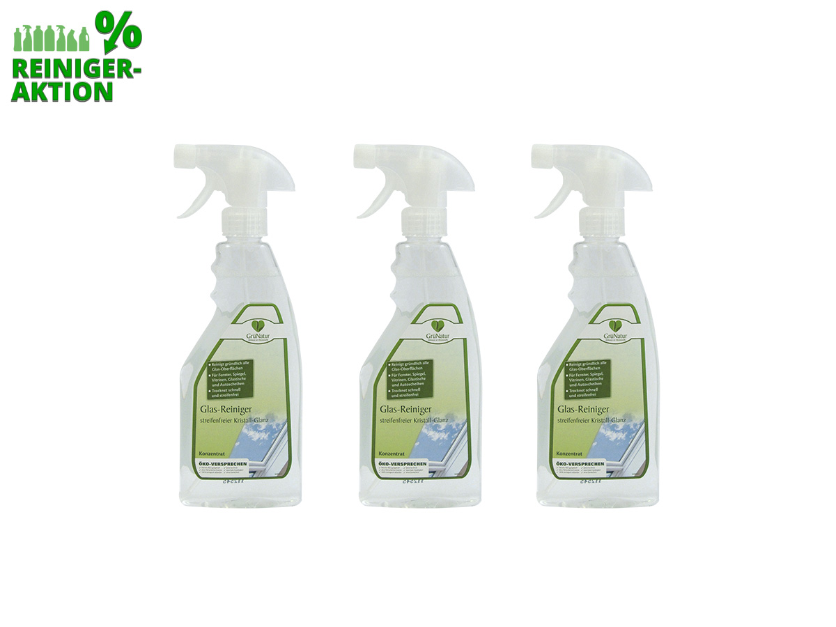 3 x Glas-Reiniger Aktion  - ###GRP_DESCRIPTION###