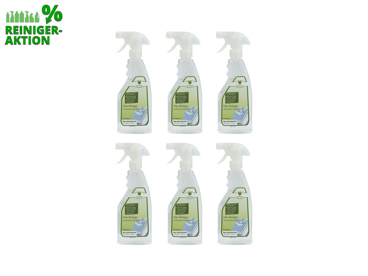 6 x Glas-Reiniger Aktion  - ###GRP_DESCRIPTION###