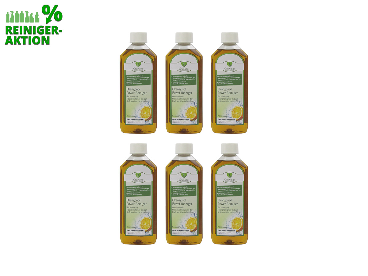 6 x Orangenöl Power-Reiniger Aktion  - ###GRP_DESCRIPTION###