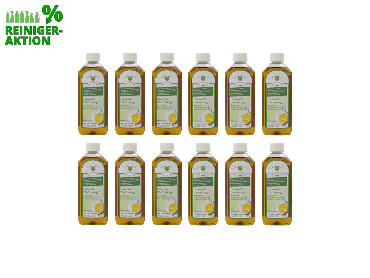 12 x Orangenöl Power-Reiniger Aktion  - ###GRP_DESCRIPTION###
