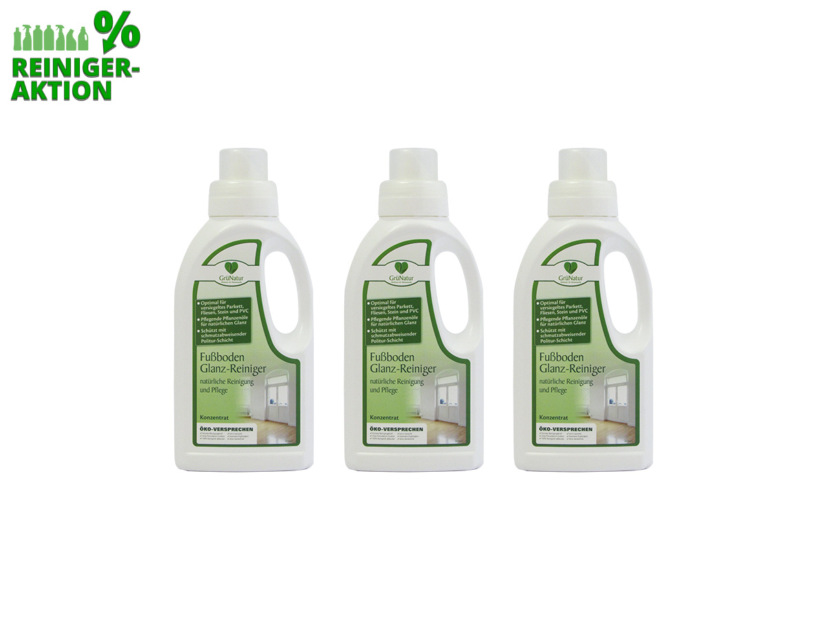 3 x Fußboden Glanz-Reiniger Aktion  - ###GRP_DESCRIPTION###