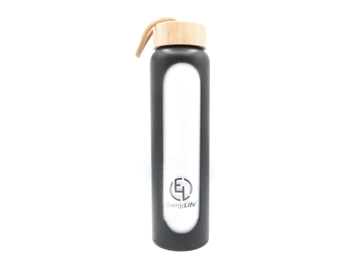 Wasserflasche Energy Life schwarz - ###GRP_DESCRIPTION###